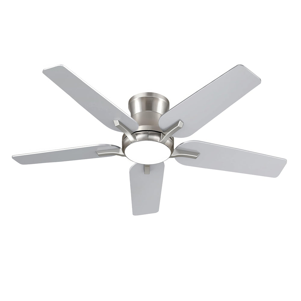 72" Ceiling Fan with Light, 9 Blades, Remote, Reversible, Indoor/Outdoor