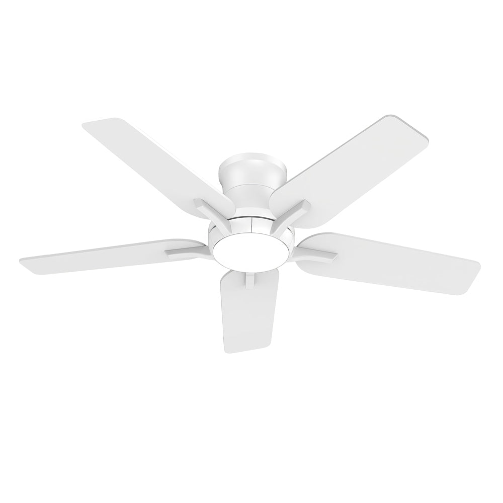 72" Ceiling Fan with Light, 9 Blades, Remote, Reversible, Indoor/Outdoor