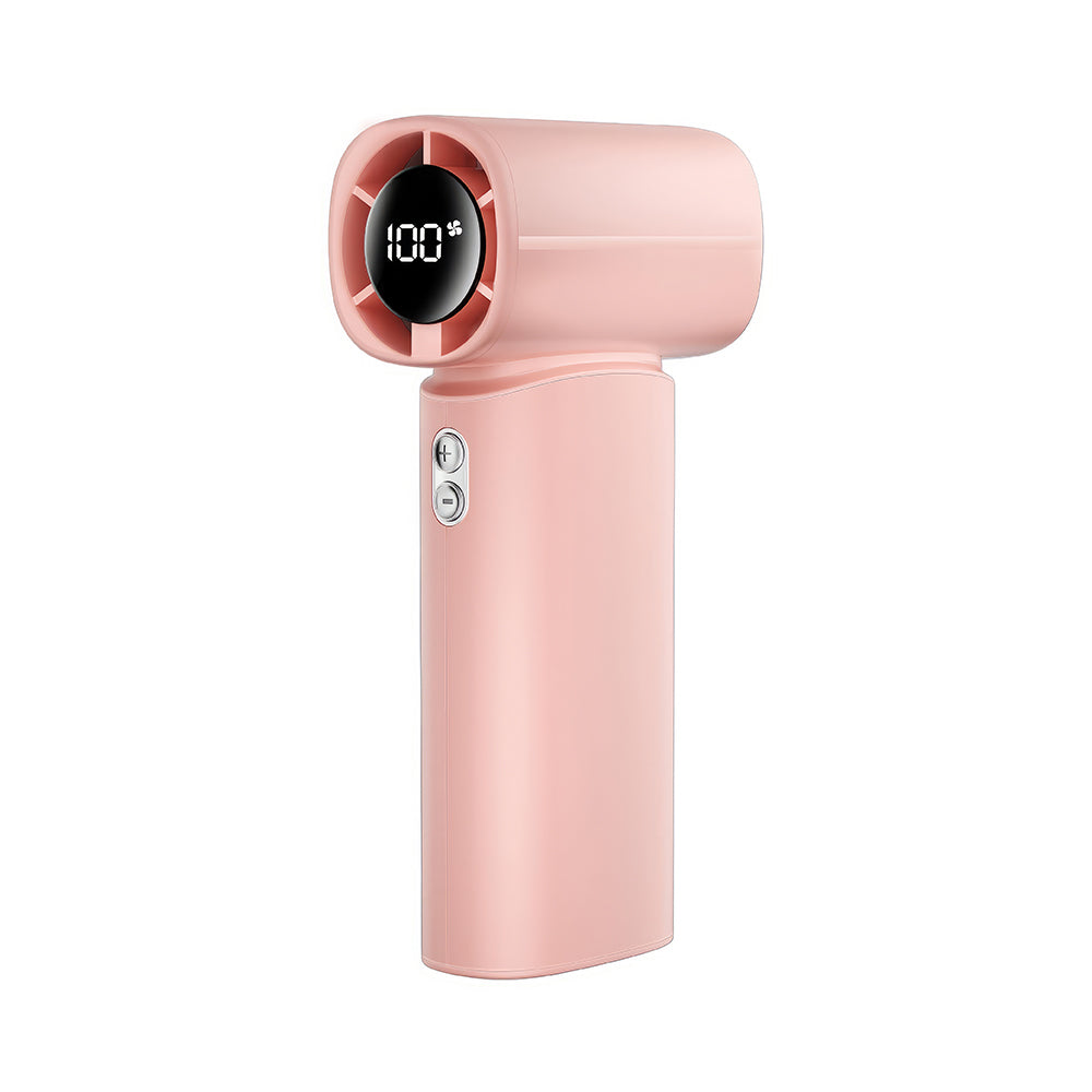 Mini Turbo Handheld Fan, 100-Speed, 30,000RPM, 6000mAh Battery