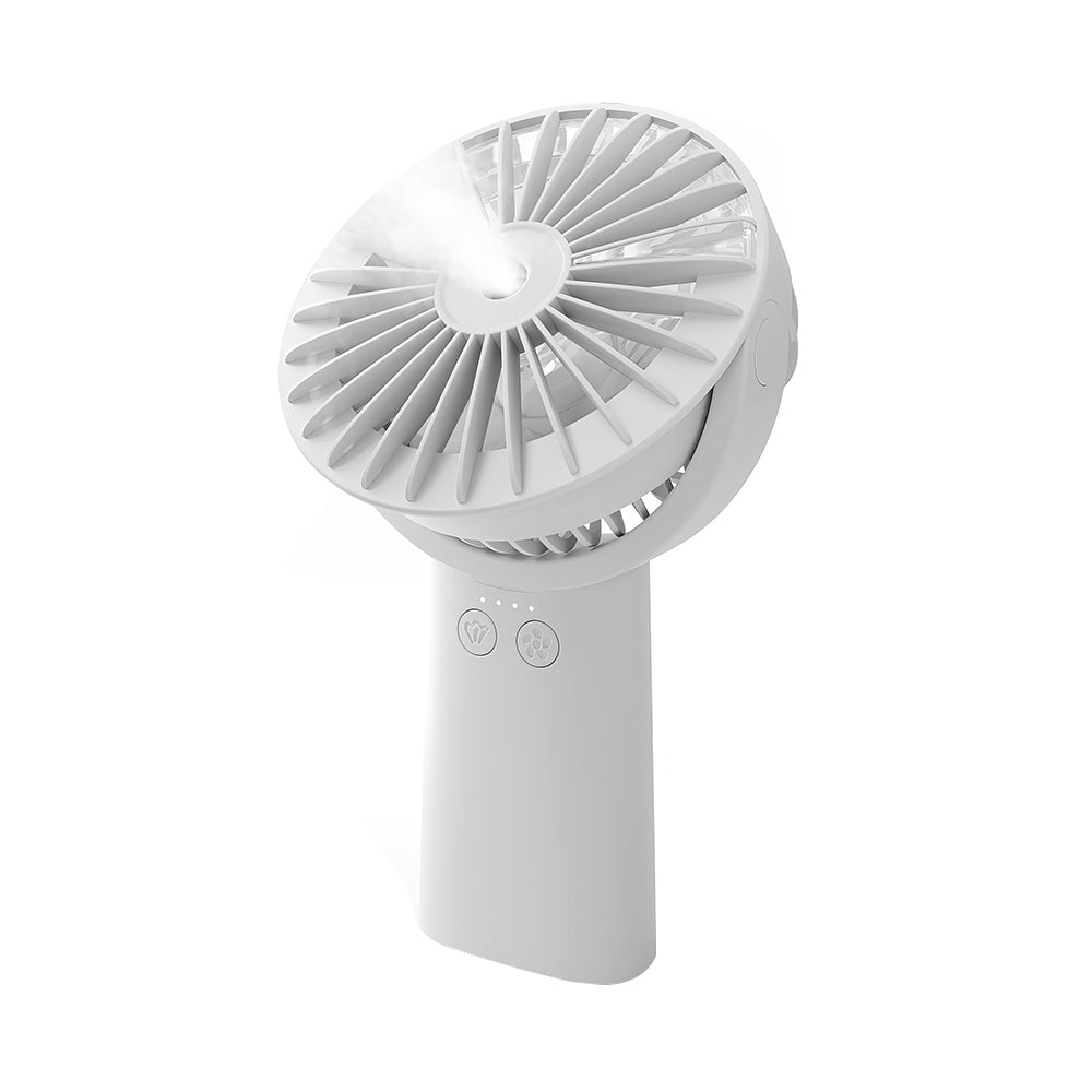 Handheld Misting Fan, 4000mAh Portable Spray Fan, 90° Rotatable