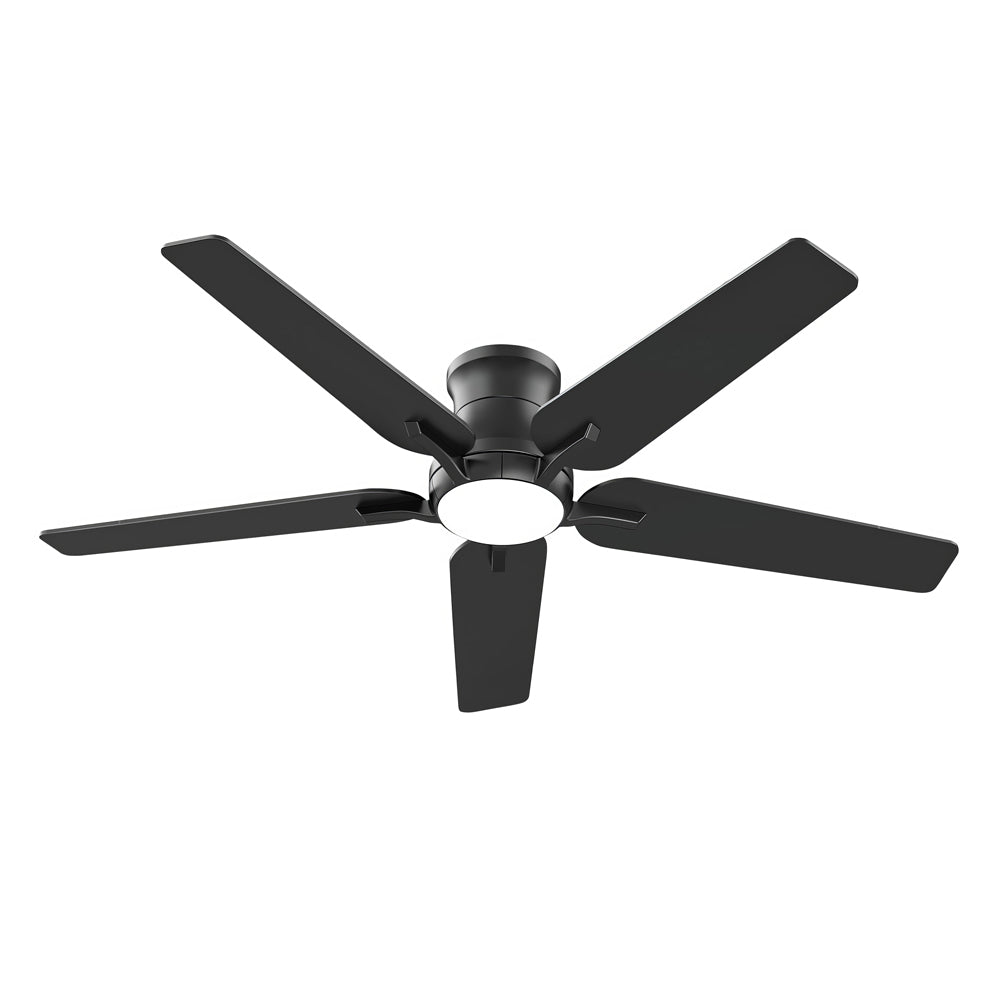 72" Ceiling Fan with Light, 9 Blades, Remote, Reversible, Indoor/Outdoor
