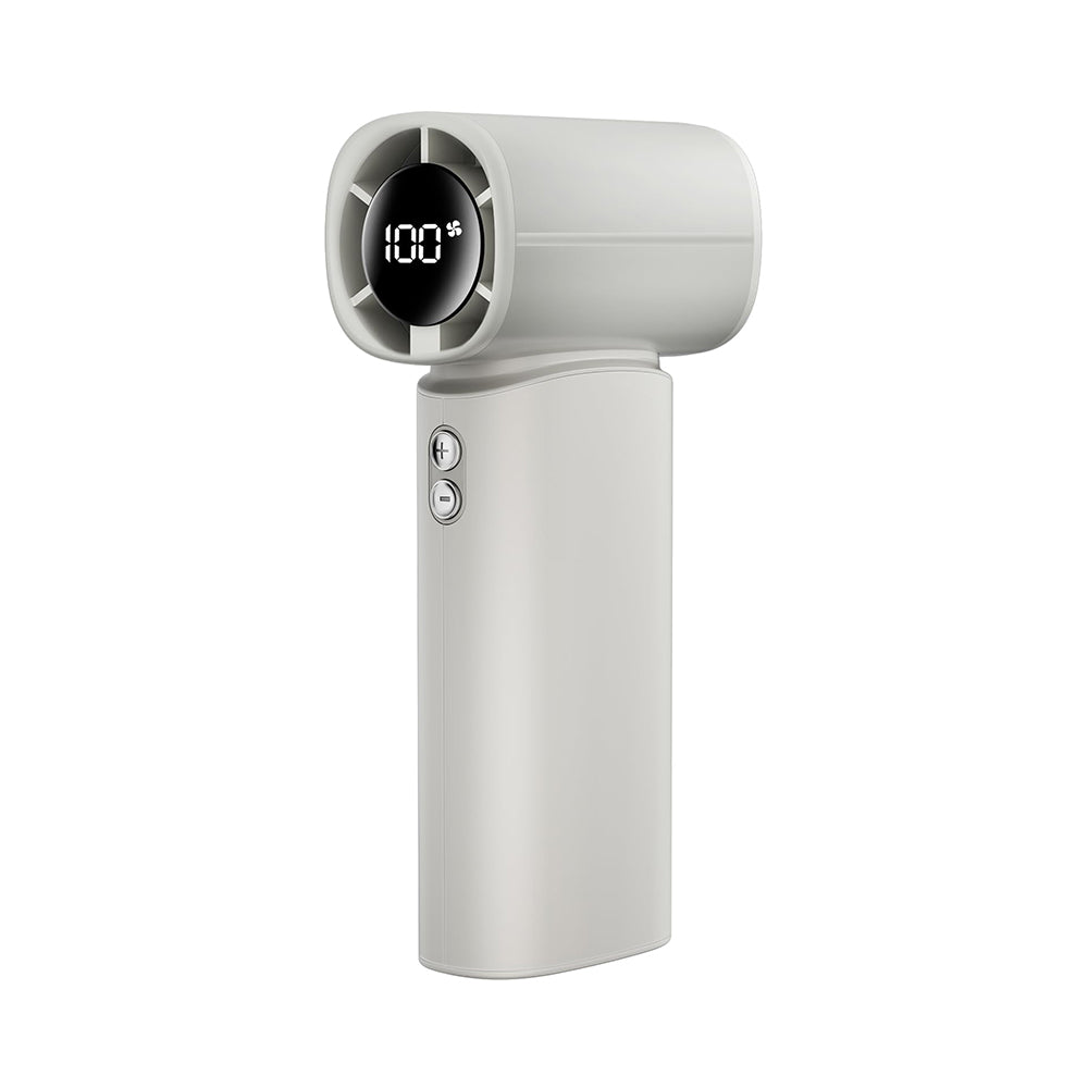 Mini Turbo Handheld Fan, 100-Speed, 30,000RPM, 6000mAh Battery