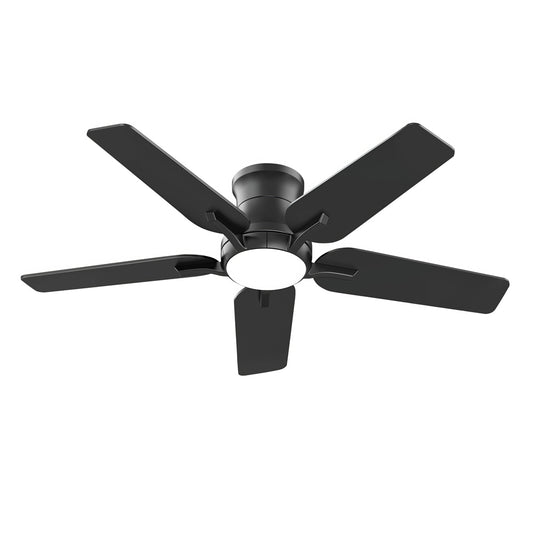 72" Ceiling Fan with Light, 9 Blades, Remote, Reversible, Indoor/Outdoor
