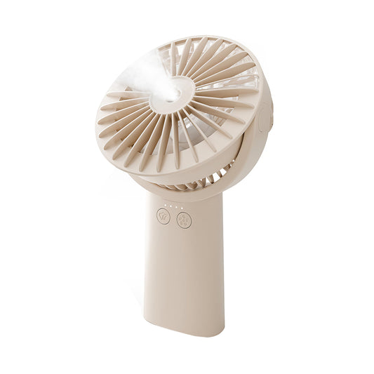Handheld Misting Fan, 4000mAh Portable Spray Fan, 90° Rotatable