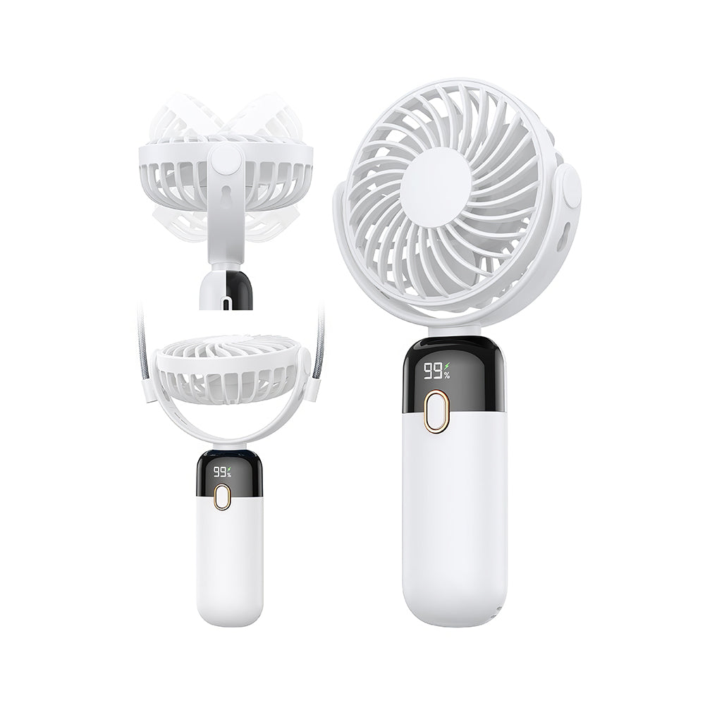 Portable Misting Fan, Rechargeable Mini Spray Fan for Travel & Home Use